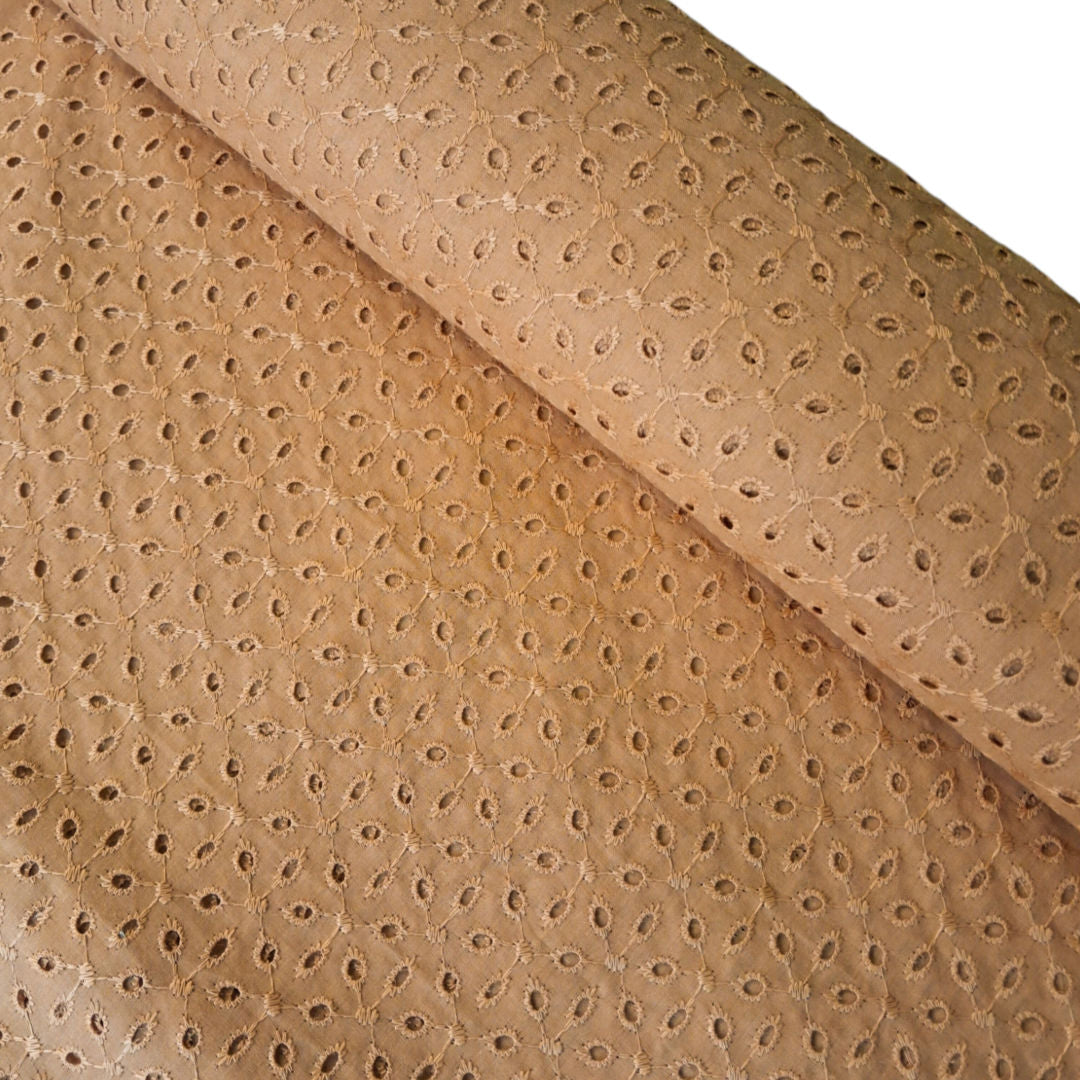 Bronze ShadeLuxurious Hakoba Fabric – Perfect for Your Creations