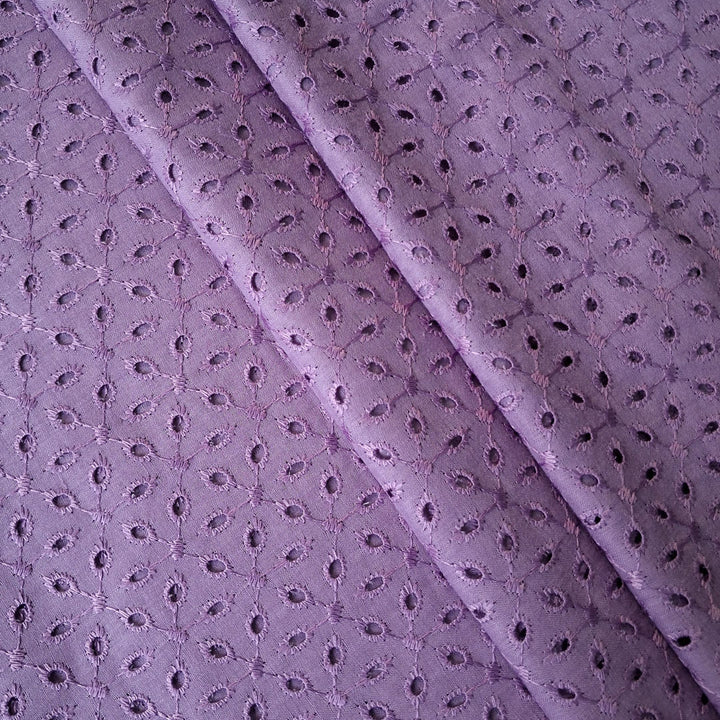 Lavender Shade Luxurious Hakoba Fabric – Perfect for Your Creations