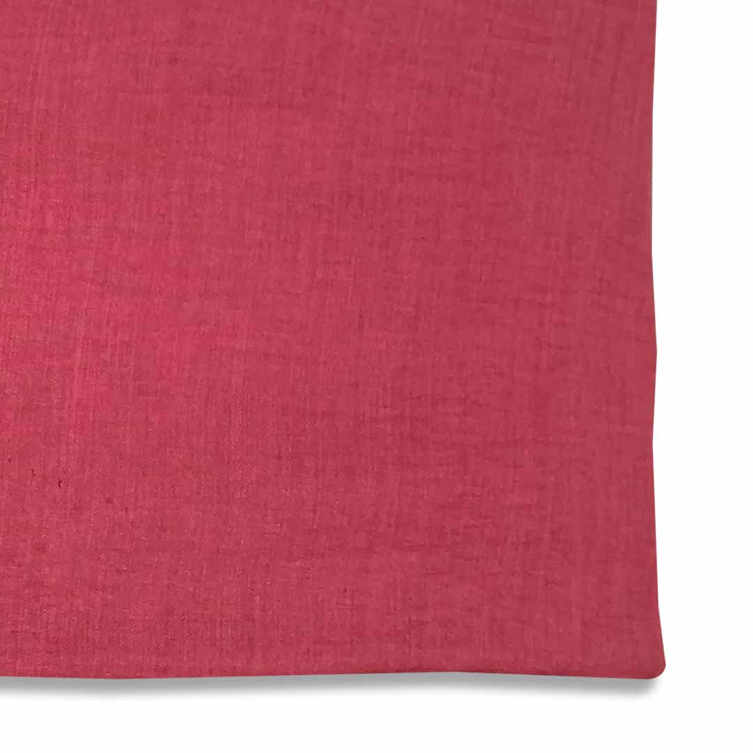 Dark pastel red Shade Premium Quality Linen Fabric for All Your Creative Needs – Soft, Durable, and Elegant