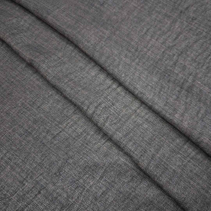 Dark Grey Shade Premium Quality Linen Fabric for All Your Creative Needs – Soft, Durable, and Elegant