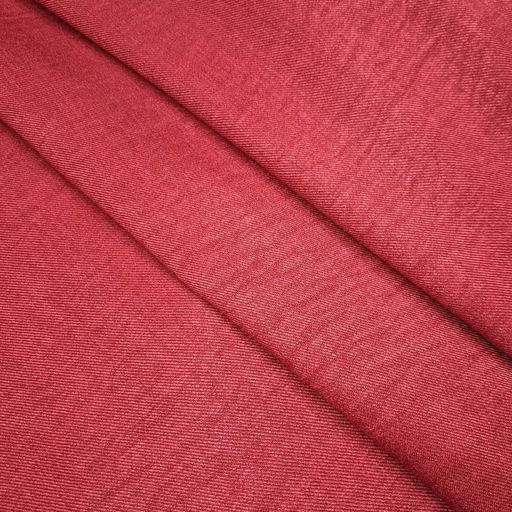 Dark pastel red Shade Premium Quality Linen Fabric for All Your Creative Needs – Soft, Durable, and Elegant