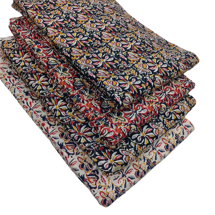 Ajrakh Prints Cotton Fabric