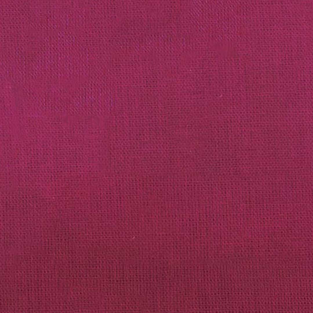 Dark Hot Pink Mul-Mul Plain Cotton Fabric