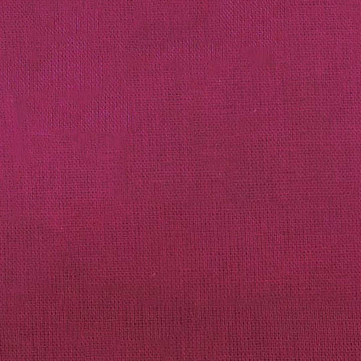 Dark Hot Pink Mul-Mul Plain Cotton Fabric