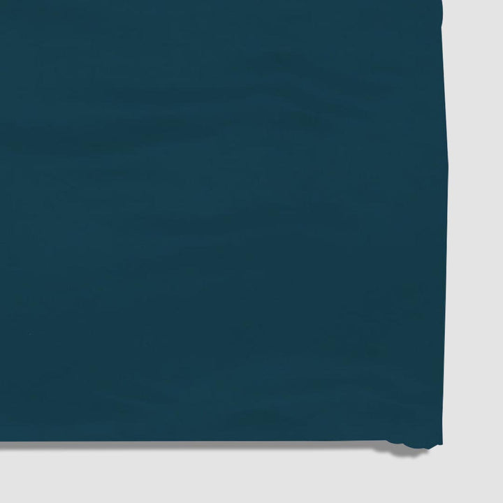 Teal Blue Mul-Mul Plain Cotton Fabric