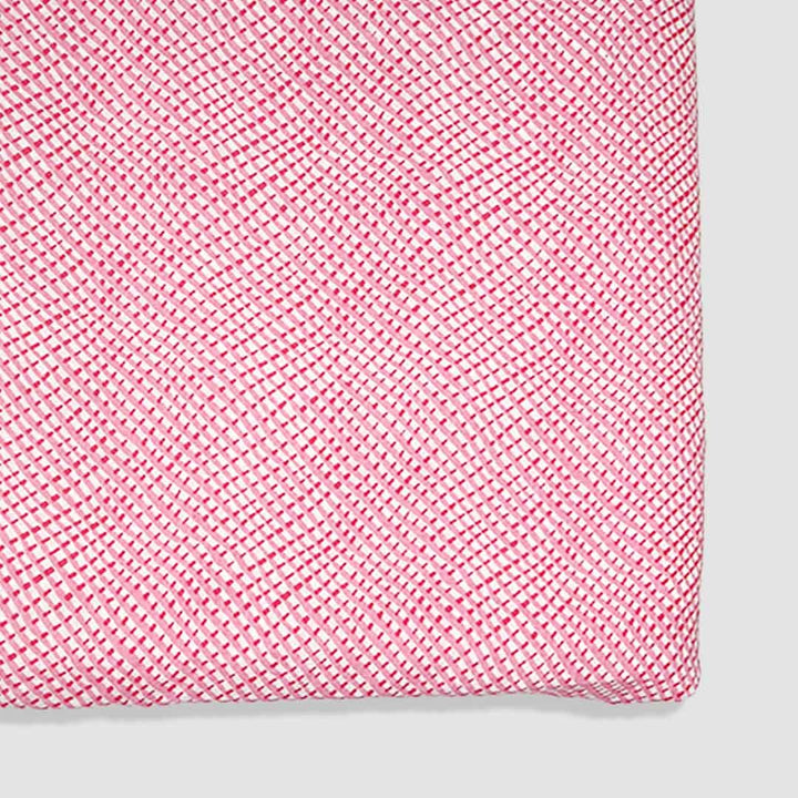 Light Pink Shades Stripes Printed Cotton Fabric