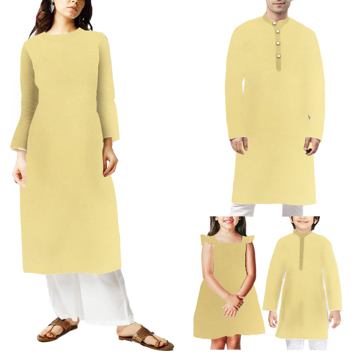 Light Yellow Plain Heavy Fox Georgette Fabric