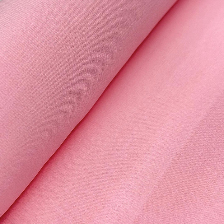 Baby Pink Plain Heavy Fox Georgette Fabric