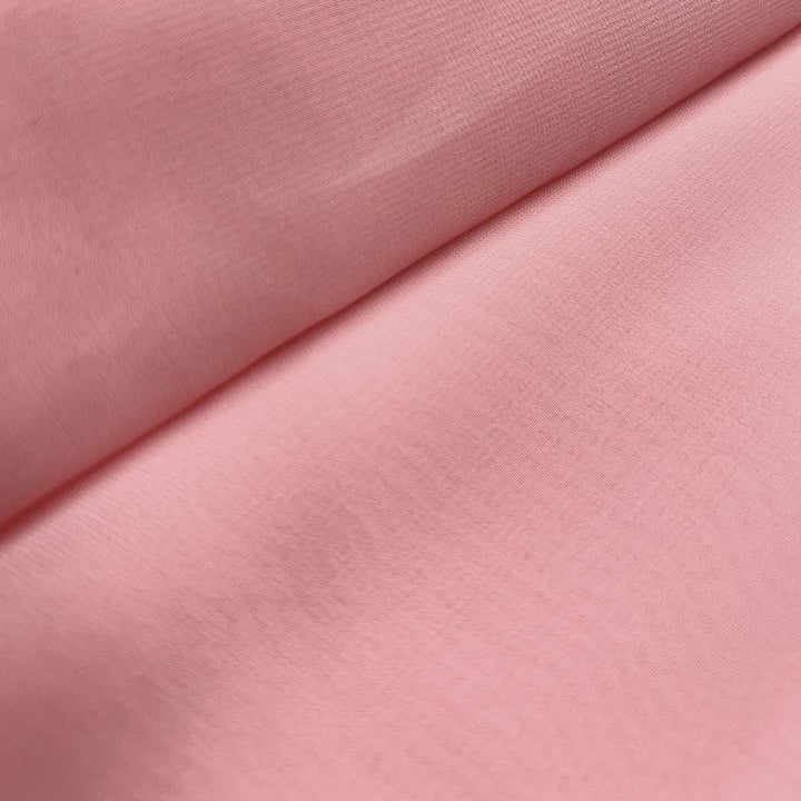 Soft Pink Plain Heavy Fox Georgette Fabric