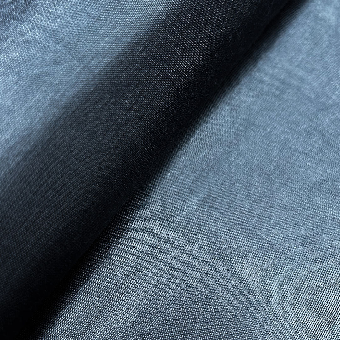 Dark Grey Color Plain Mashru Silk Fabric