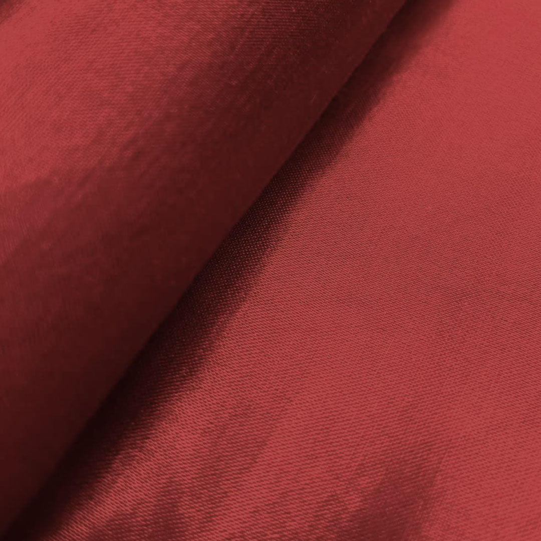 Red Plain Mashru Silk Fabric