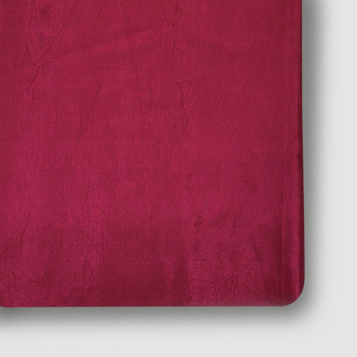 Hot Pink Plain Mashru Silk Fabric