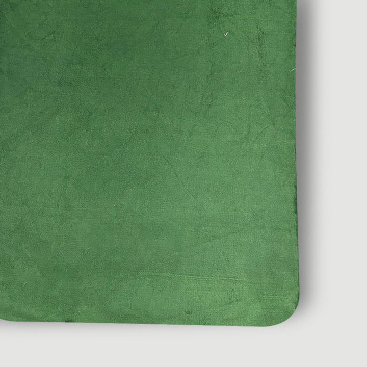 Green Color Plain Mashru Silk Fabric