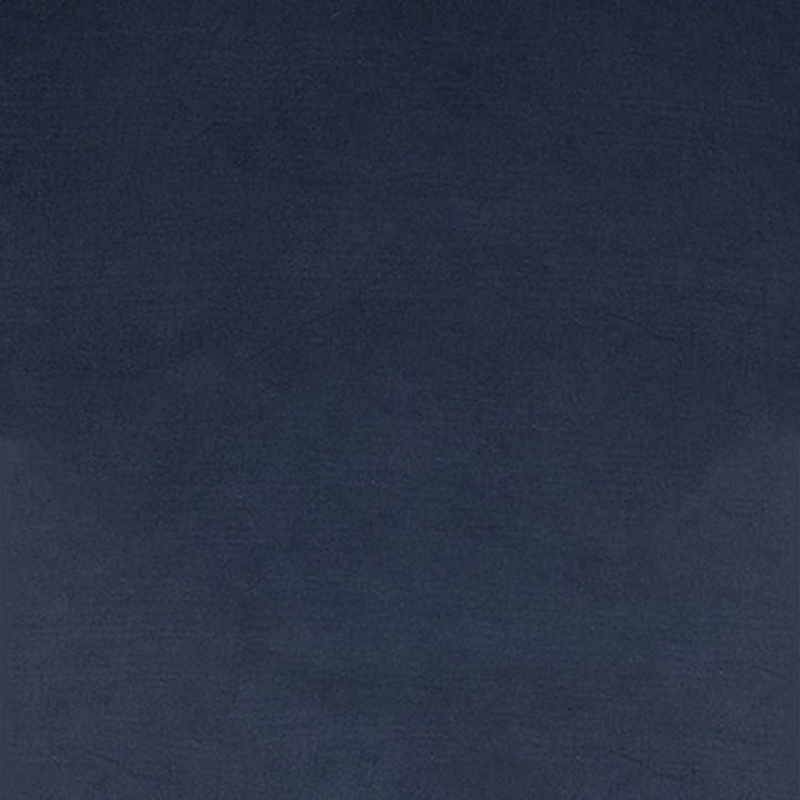 Luxurious navy blue plain Mashru silk fabric, ideal for creating elegant and refined garments with a smooth texture.