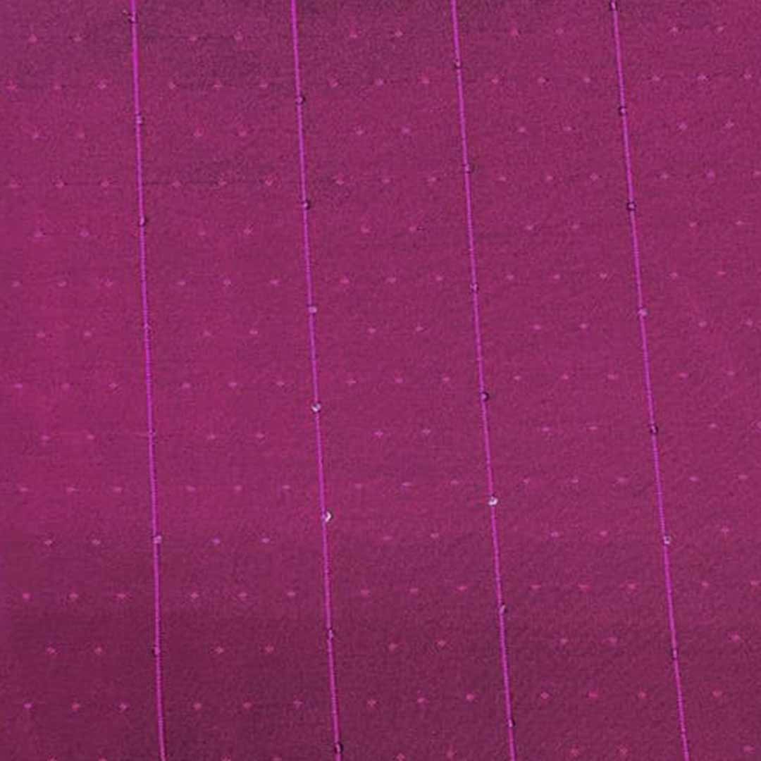 Dark Pink Shades Stripes With Butti Rangila Sequence Fabric