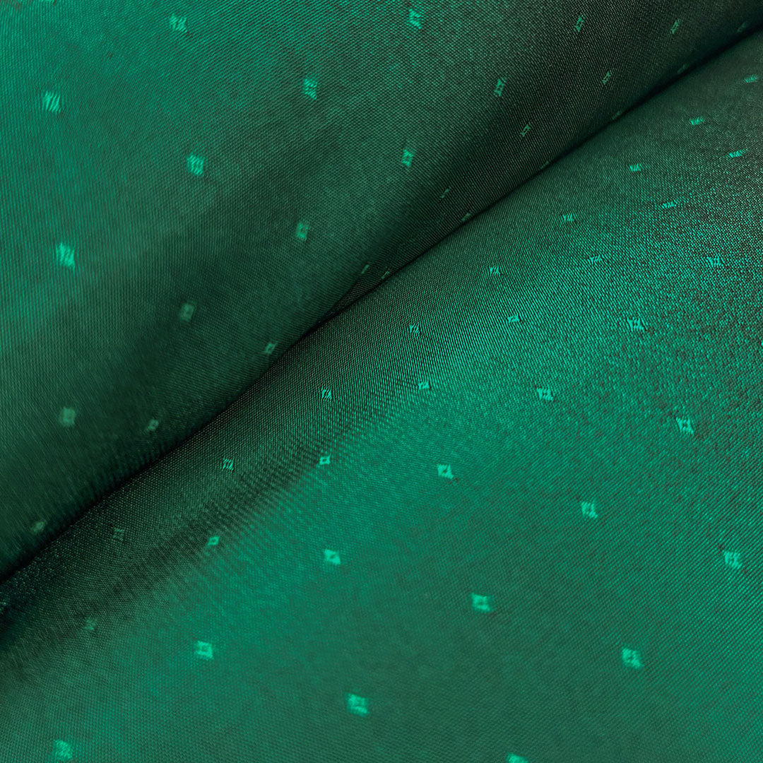 Dark Green Shades Butti Rangila Fabric