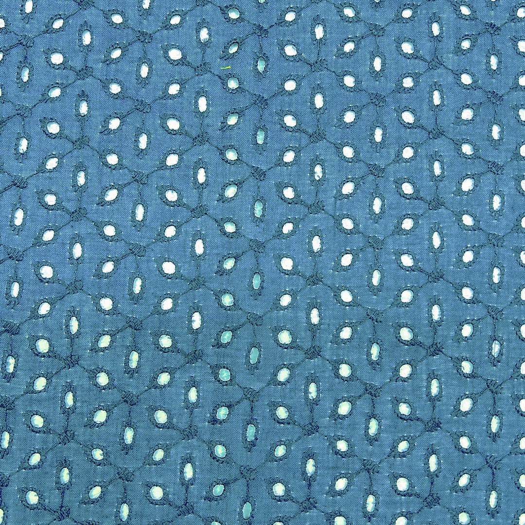 Firoji Embroidered Cotton Hakoba Fabric